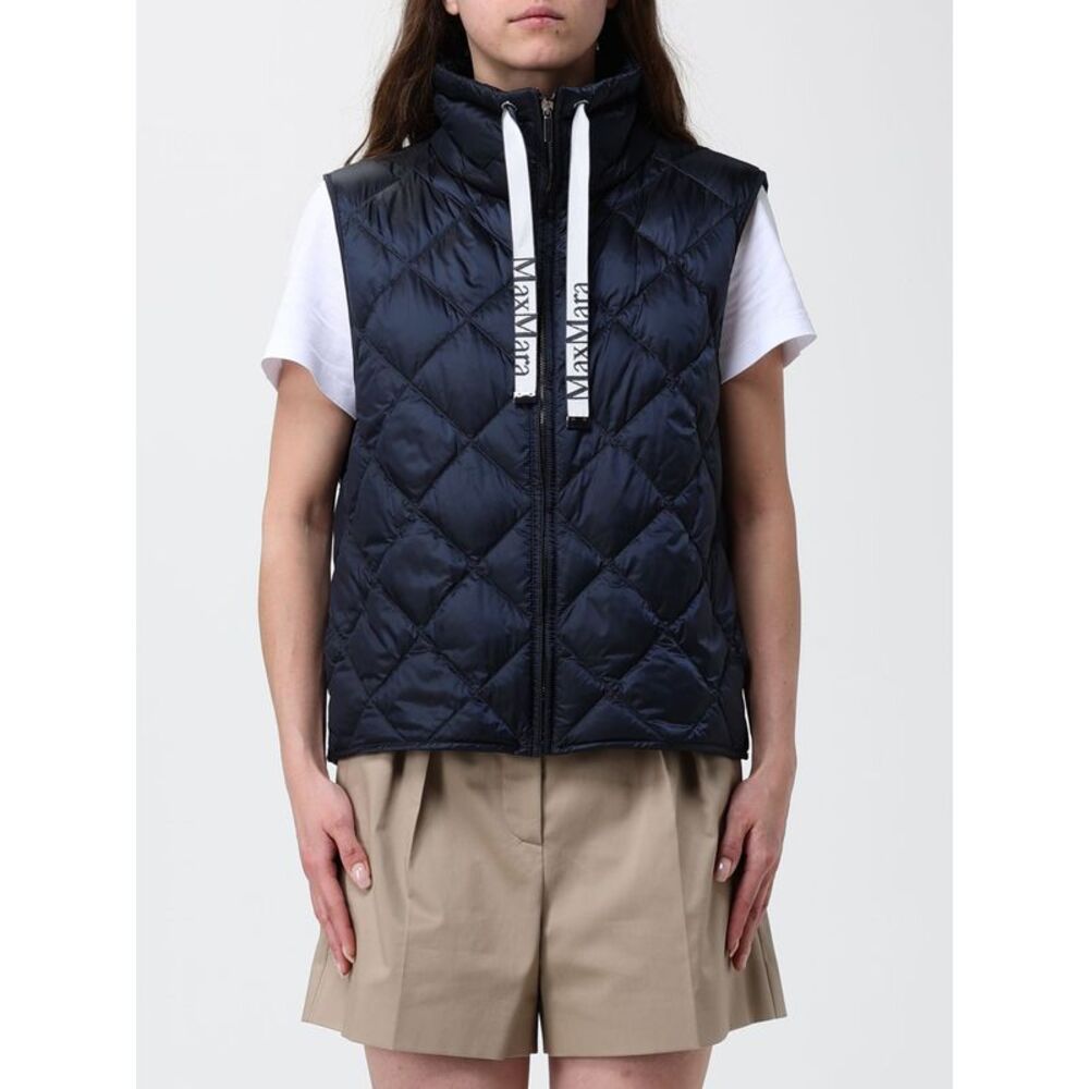 Max Mara The Cube Waistcoat Woman Blue